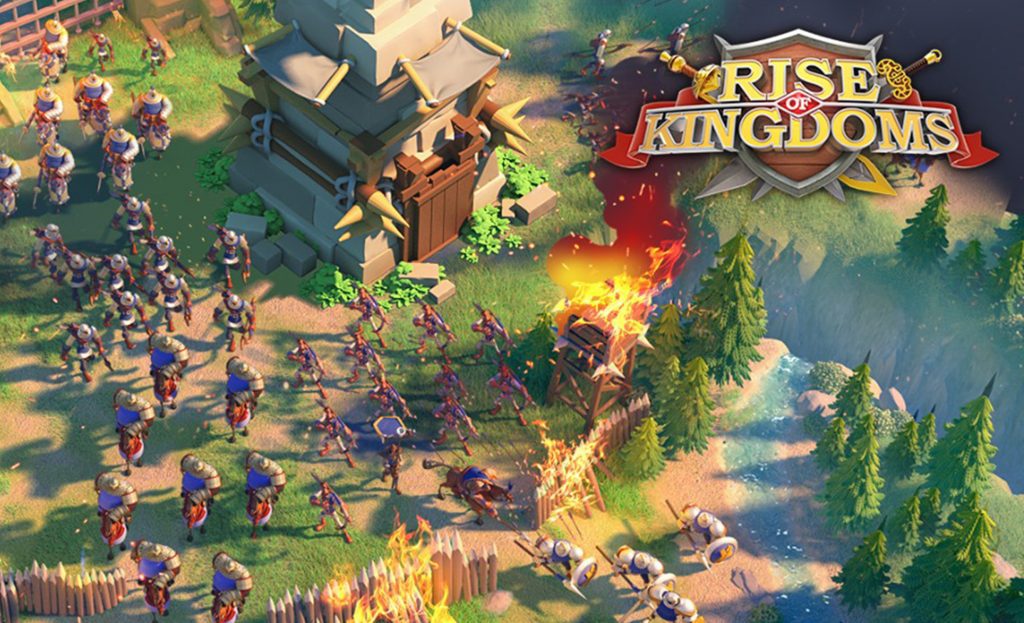Rise of Kingdom mobile strategy game