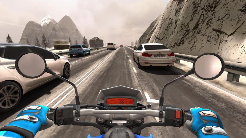 Gameplay de Traffic Rider