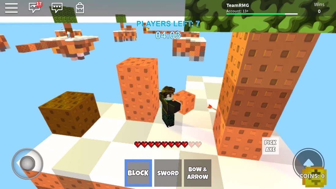 Review of the Roblox game for mobile devices.