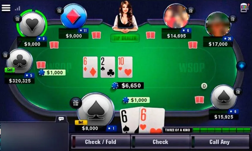 WSOP-Gameplay