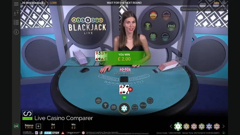 Estrategia de All Bets Blackjack en línea