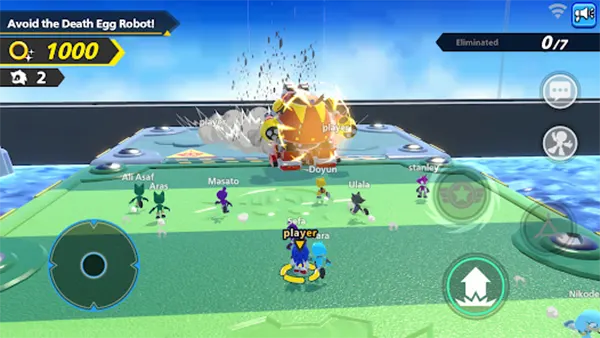Multiplayer-Minispiele Sonic
